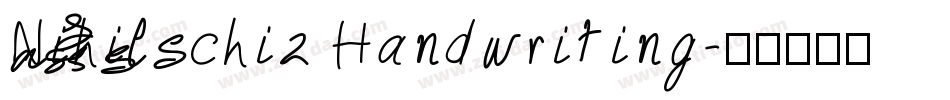 Nihilschiz Handwriting字体转换